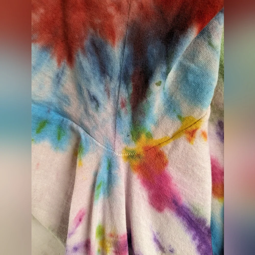 OU Tie Dye Tshirt Oakland University Tee Grizzlies - Picture 4 of 5